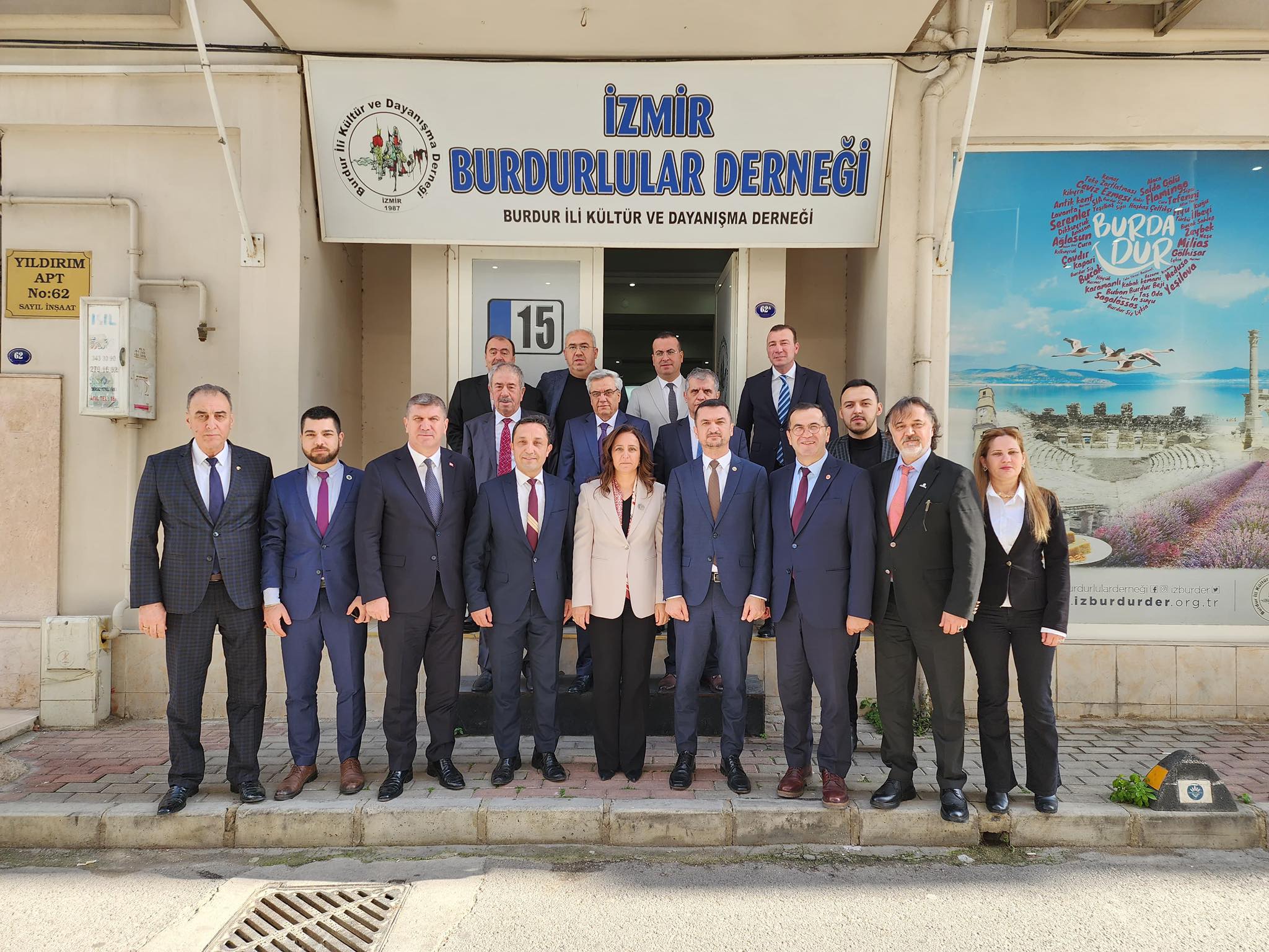 Odamız Yönetim Kurulu İzmir Mermer Fuarına Katıldı